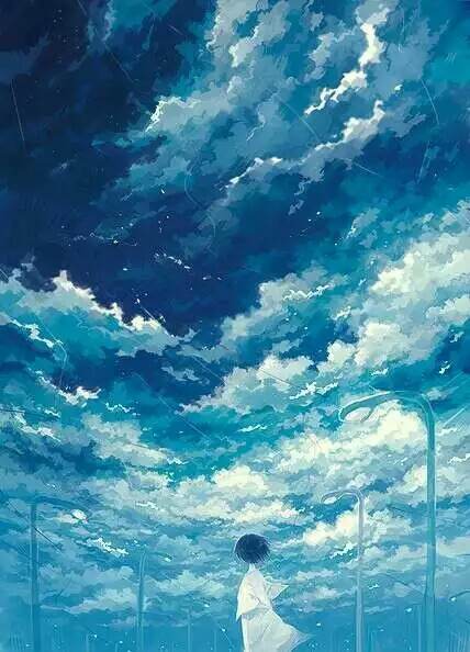 ◇浅笑微颦◇ 手绘
画师悠里的插画作品
「从此天空的颜色只有蓝和白 那一抹蓝 一朵白」