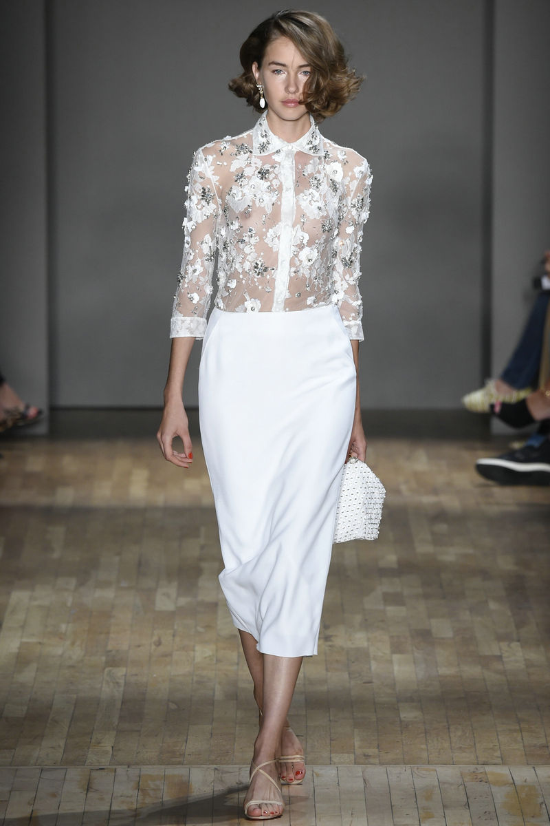 Jenny Packham（ 珍妮·帕克汉）2015春夏高级成衣系列 灵感来源：玛丽莲梦露