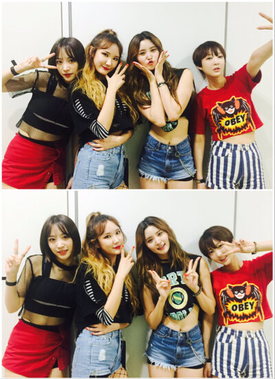 EXID L.I.E 许率智、安孝真LE、安希妍 HANI、徐惠璘、朴正花