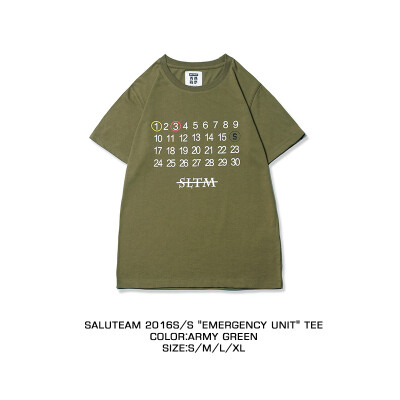 SALUTEAM 2016S/S EU超时任务TEE