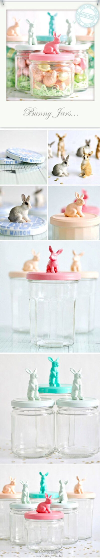 DIY bunny jar