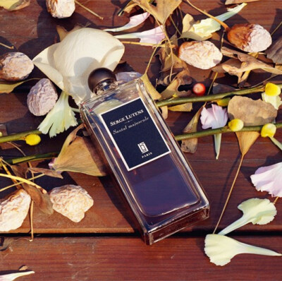 名称：Santal Majuscule（大写檀香）
品牌：Serge Lutens （卢丹诗）
主要香调：檀木，蜂蜜，玫瑰，可可，零陵香豆