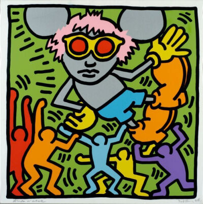 涂鸦艺术大师凯斯·哈林 (Keith Haring)