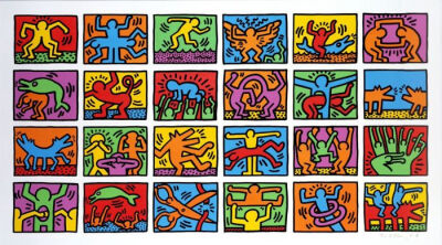 涂鸦艺术大师凯斯·哈林 (Keith Haring)