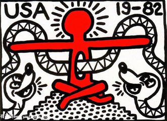 涂鸦艺术大师凯斯·哈林 (Keith Haring)