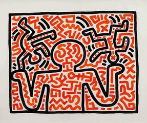 涂鸦艺术大师凯斯·哈林 (Keith Haring)