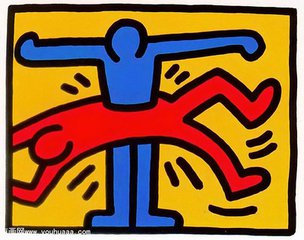 涂鸦艺术大师凯斯·哈林 (Keith Haring)