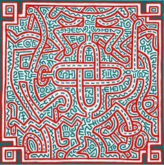 涂鸦艺术大师凯斯·哈林 (Keith Haring)