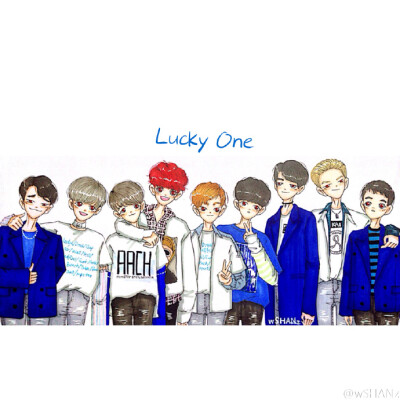 #EXO##LuckyOne##Monster# 20160609-20160626 打歌辛苦了 我们一直那么优秀的茶蛋 《EX'ACT》是韩国男子组合EXO发行的第三张正规专辑。将于2016年6月9日公开。其中包含双主打曲《Monster》和《Lucky One》。 手绘 Q…