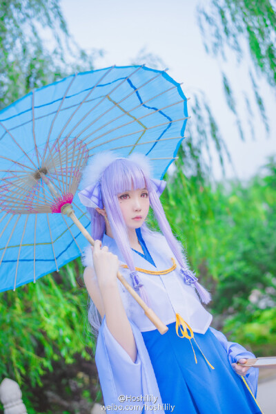 #COS##我家大师兄脑子有坑##天道##卜算天#：Hoshilily photo：@风音_Frariski 服装道具感谢：@火花动漫工厂店 【祝大师兄跟二师兄百年好合