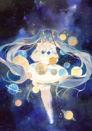 宇宙 初音