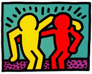 涂鸦艺术大师凯斯·哈林 (Keith Haring)