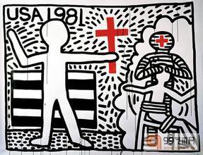 涂鸦艺术大师凯斯·哈林 (Keith Haring)