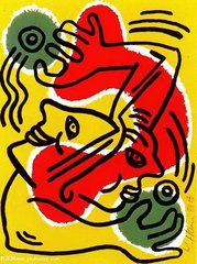 涂鸦艺术大师凯斯·哈林 (Keith Haring)