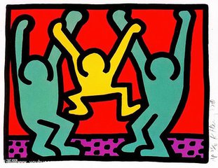 涂鸦艺术大师凯斯·哈林 (Keith Haring)