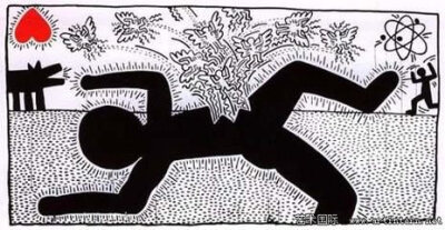 涂鸦艺术大师凯斯·哈林 (Keith Haring)