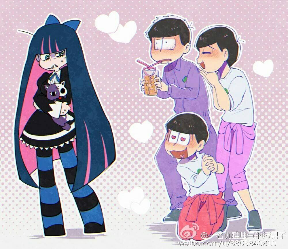 小松、一松和椴松＆stocking☆——吼吼吼~??(??ω???)