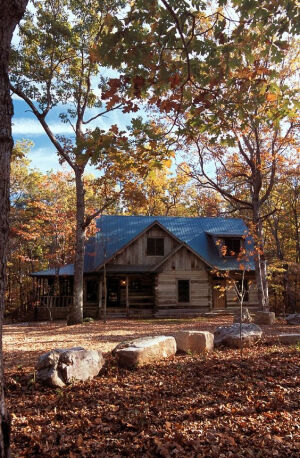 Cabin In Beautiful Settings