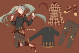 初音未来 人物服装设计