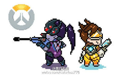 #守望先锋# #overwatch# 当时就是冲着看板娘#猎空#（的屁股）入的坑，很敬业地把高光点出来了有木有= =