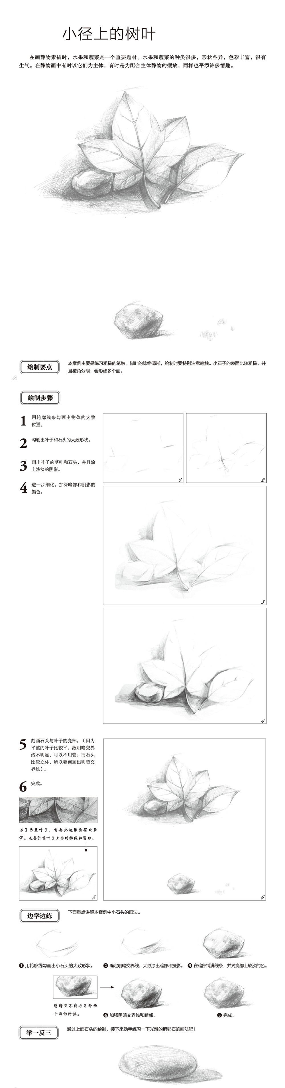 本案例摘自人民邮电出版社出版的《轻松学手绘：素描基础入门教程
》http://product.dangdang.com/23917479.html
