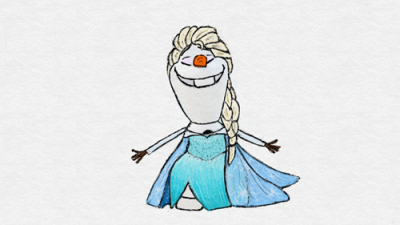 冰雪奇缘-Elsa-冰雪女王
