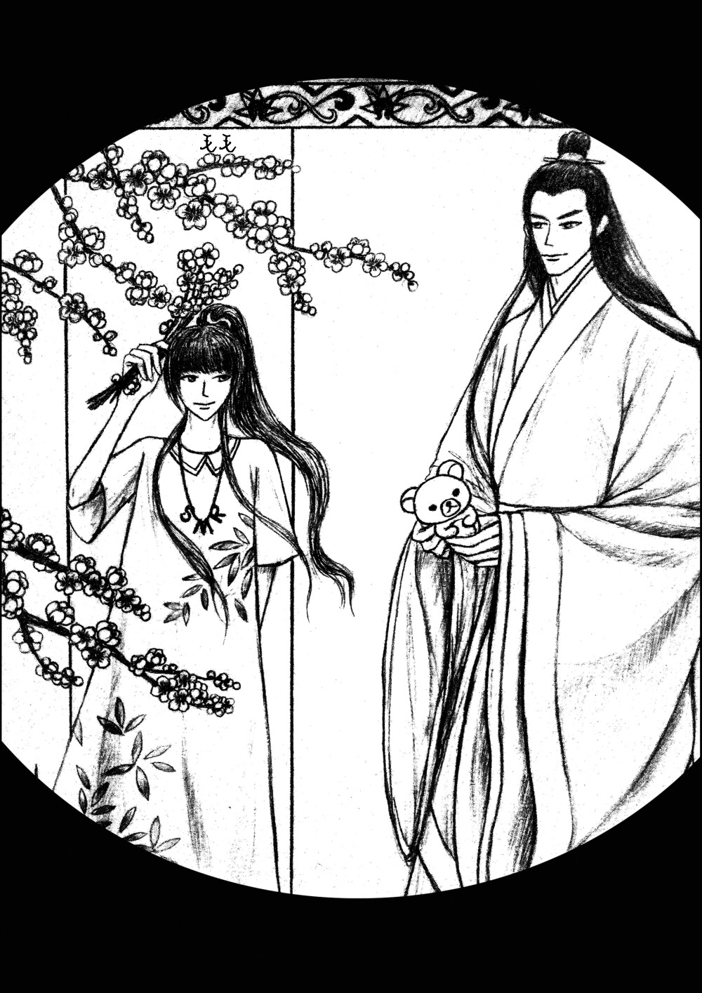 #湘水思美人，千玺绎灵均#