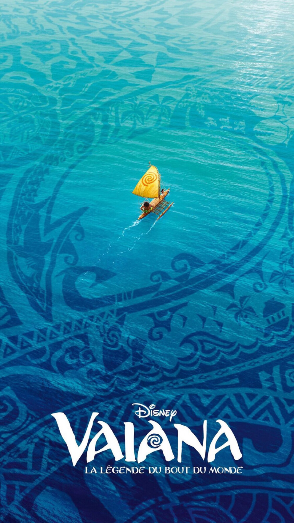 《海洋奇缘》电影海报,迪士尼出品