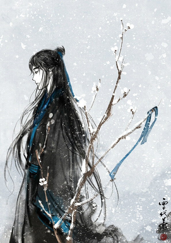 绘师：雪代熏《折枝》