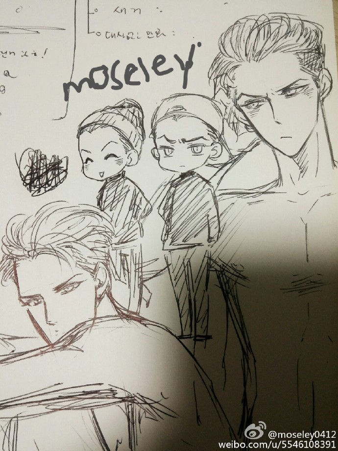 #SEHUN##吴世勋# rough sketch (3)by.moseley