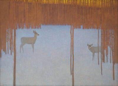 deer friend 树深时见鹿 [鹿之森。作者：David Grossmann