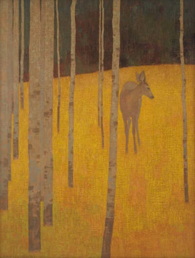 deer friend 树深时见鹿 [鹿之森。作者：David Grossmann