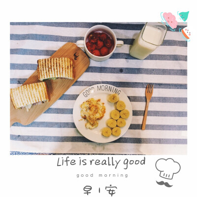 GOOD MORNING!认真对待早餐哦