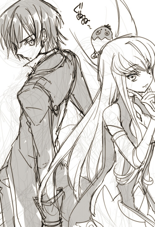 Pixiv ID: 42775301 画师: 嵐月 叛逆的鲁鲁修 cc