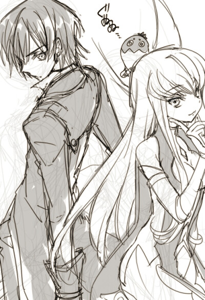 Pixiv ID: 42775301 画师: 嵐月 叛逆的鲁鲁修 cc