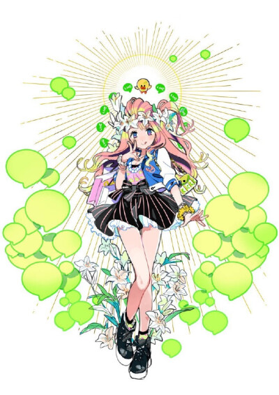【日本插画师 POO(ぷー) 萌萌哒小清新插画作品】