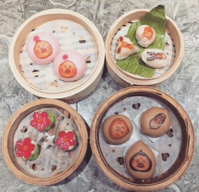 香港Dim Sum Icon屁桃君主题美食