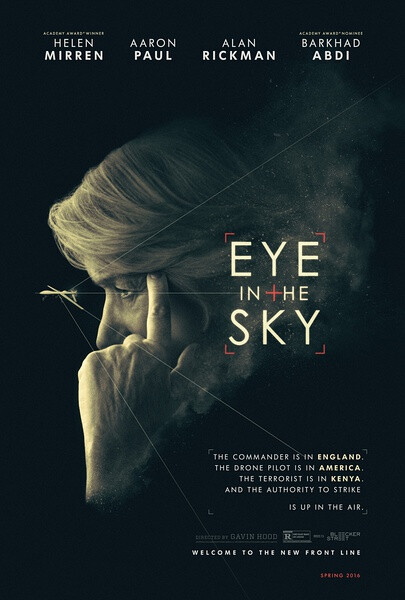 【天空之眼 Eye in the Sky】“电车难题”：一个疯子把五个无辜的人绑在电车轨道上。一辆失控的电车朝他们驶来，并且片刻后就要碾压到他们。幸运的是，你可以拉一个拉杆，让电车开到另一条轨道上。但是还有一个问题，那个疯子在那另一条轨道上也绑了一个人。考虑以上状况，你应该拉拉杆吗？