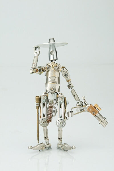 Garakuta Robot机械人形，小零件也疯狂
