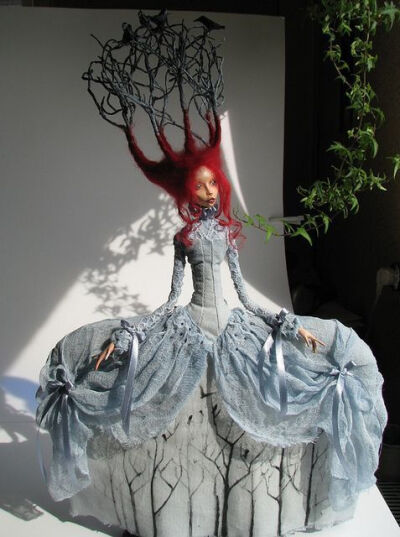 art dolls by Tireless Artist，奇特的美感。