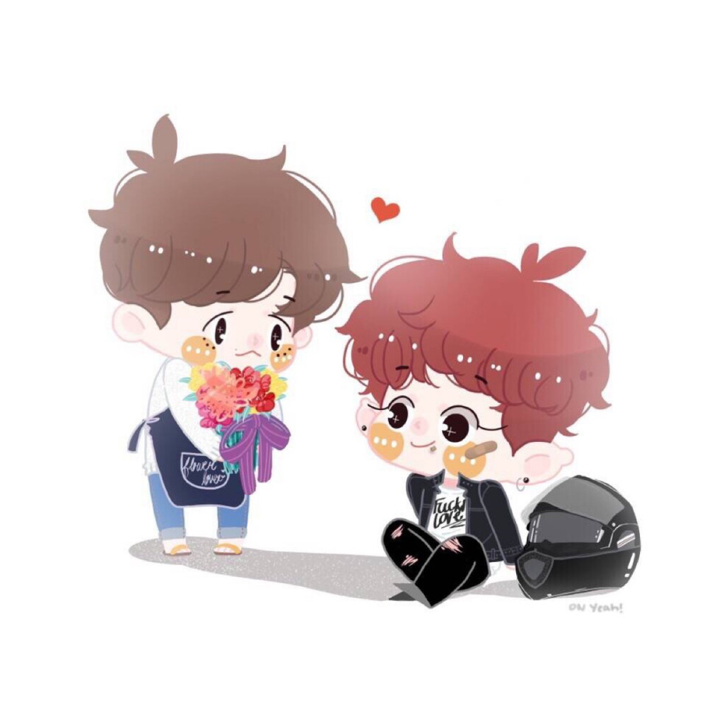 ＃ChanBaek♥燦白。 박찬열 @ 변백현 轉自weibo゛