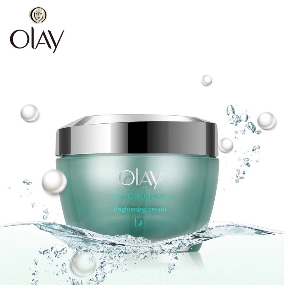 OLAY 水感透白亮肤面霜 ¥160/50g「肌肤美白/淡斑」