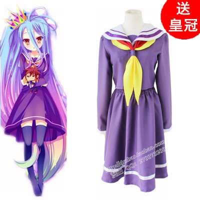 游戏人生 no game no life 妹妹 白 cos服 cosplay 女装 水手服