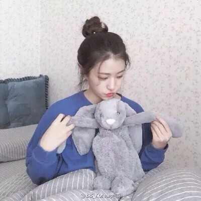 韩系女生头像，丸子头，可爱女头，小清新