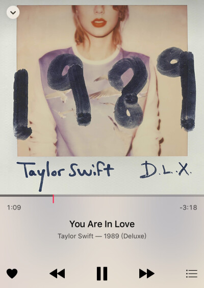 ThreeR卖安利，《You Are In Love》Taylor Swift，我霉还没有出新专辑我要死了⋯这首歌简直是我霉抖森恋爱后的心声！No prove not much But you saw enough！