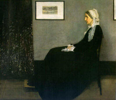 惠斯勒是十九世纪的美国画家。他的绘画理念是“人像画的是谁并不重要，重要的是表现的内容”。《惠斯勒的母亲》（Whistler's Mother）画面中的的空气，似乎凝结在母亲黑色的长衣周围，观众的视线被强烈的压抑，而在…