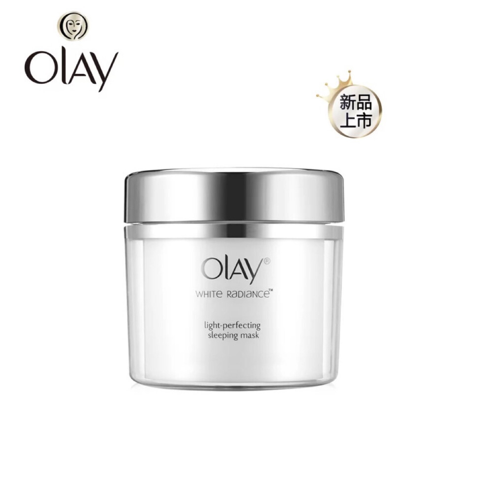 OLAY 水感透白晚安光塑水凝膜 ¥220/130g 「美白/舒缓」