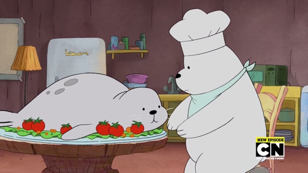 we bare bears 白熊