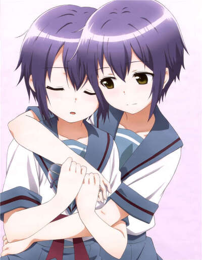 凉宫春日的忧郁 127P 超清壁纸 nagato_yuki-chan_no_shoushitsu_凉宫春日 榆林ACG 长门有希 动画壁纸 朝比奈 原图访问www.ylacg.com