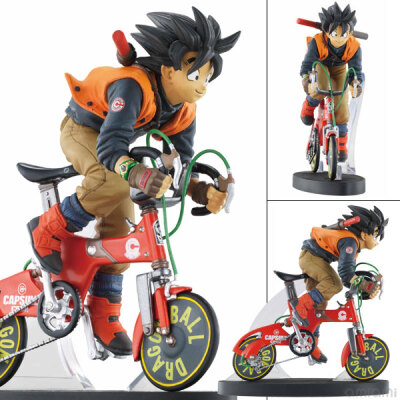 现货 MH Megahouse DESKTOP 七龙珠 极品桌面 骑车悟空 自行车2.5